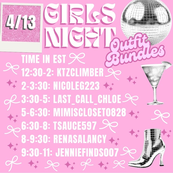 4/13🪩GIRLS NIGHT💘Outfit Bundles💃🏼 - Picture 2 of 3